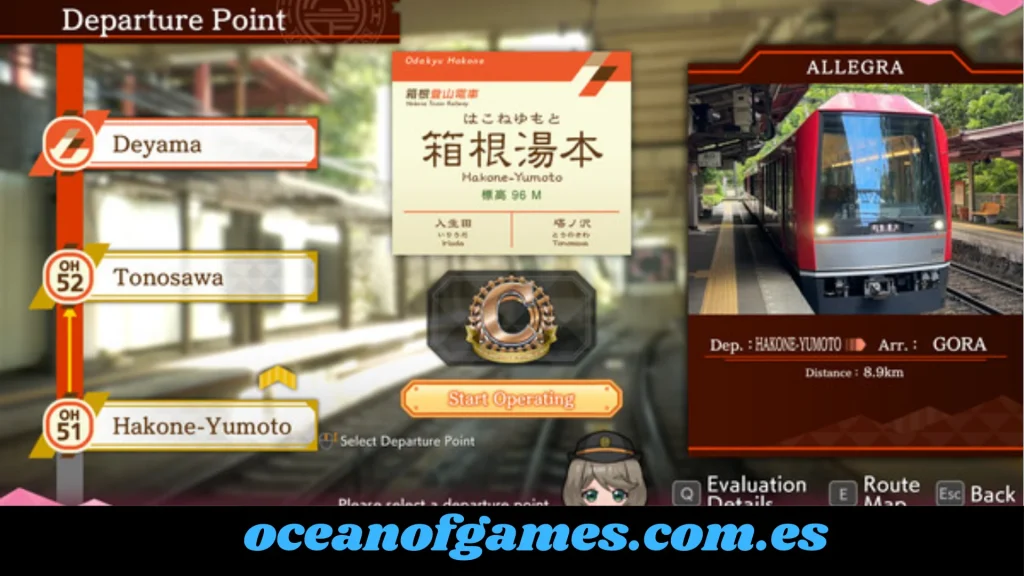 Japanese Rail Sim Hakone Town of Natural BHS Free dOWNLOAD